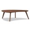 Baxton Studio Scarlette Mid-Century Walnut Finished Coffee Table 159-9736 - alternate 6